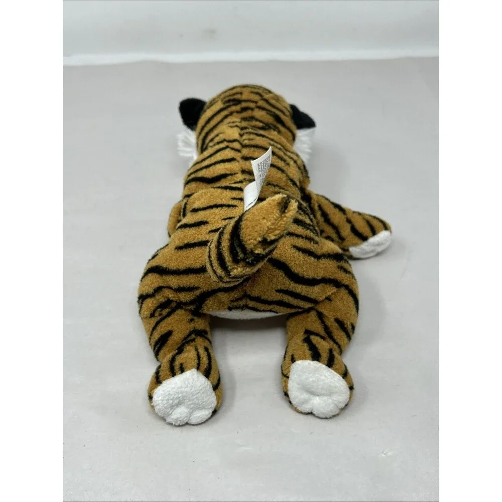2005 Princess Soft Toys Gold Black Stripe Tiger Plush Stuffed Animal 10